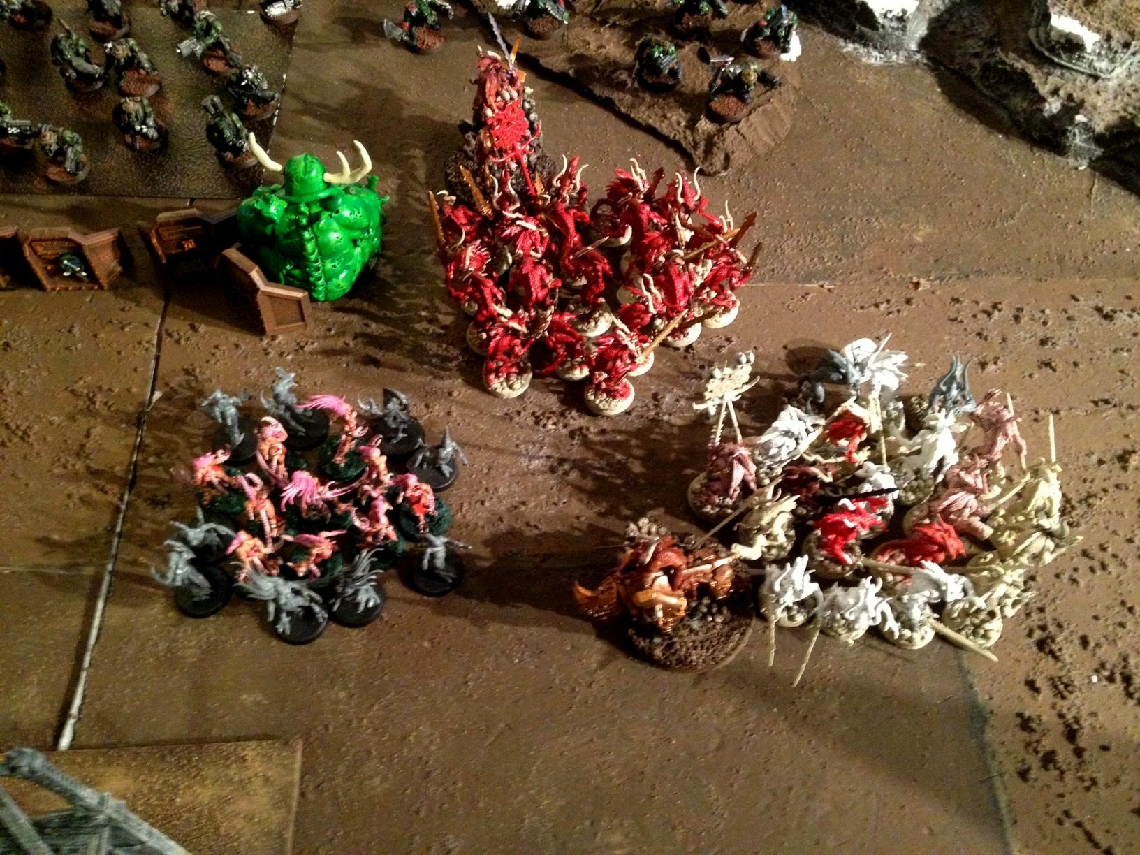 Daemons Deep Striking