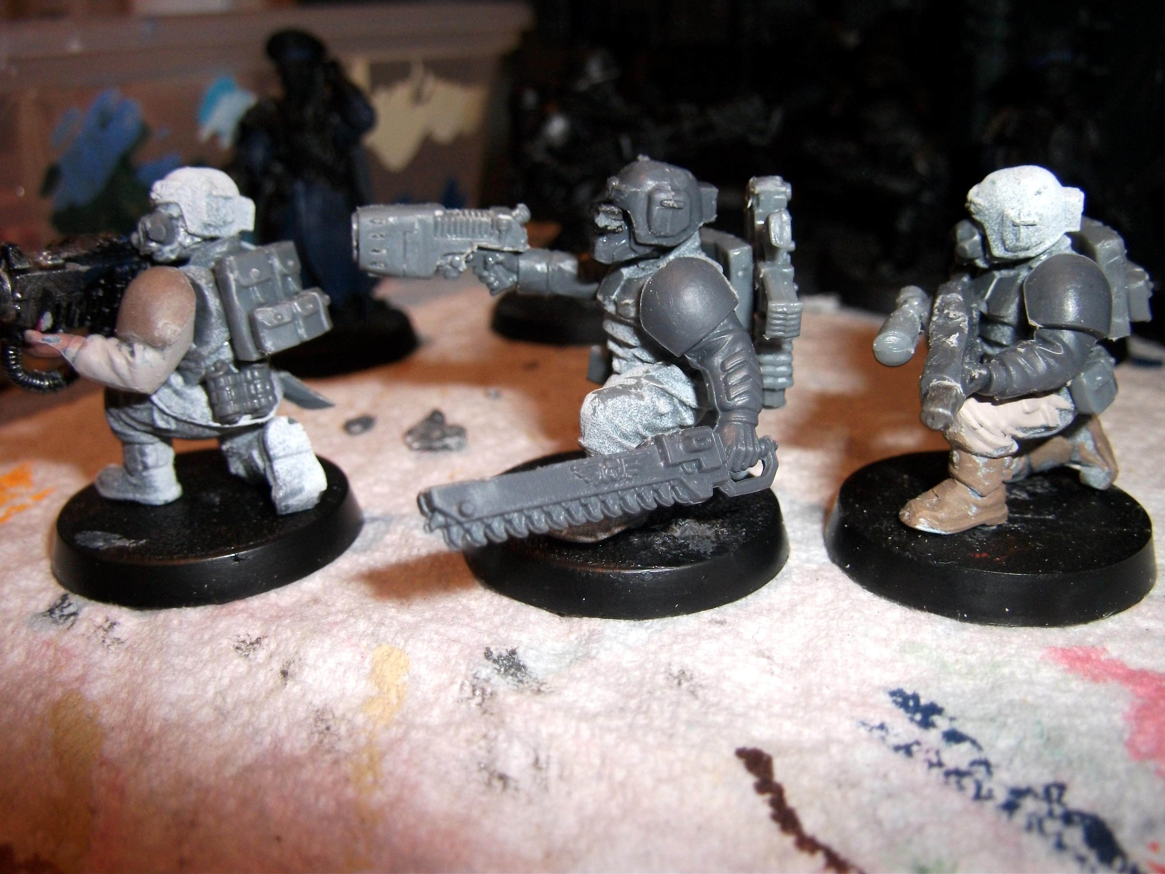 Backpacks, Conversion, Gasmasks, Goggles, Imperial Guard, Storm Troopers