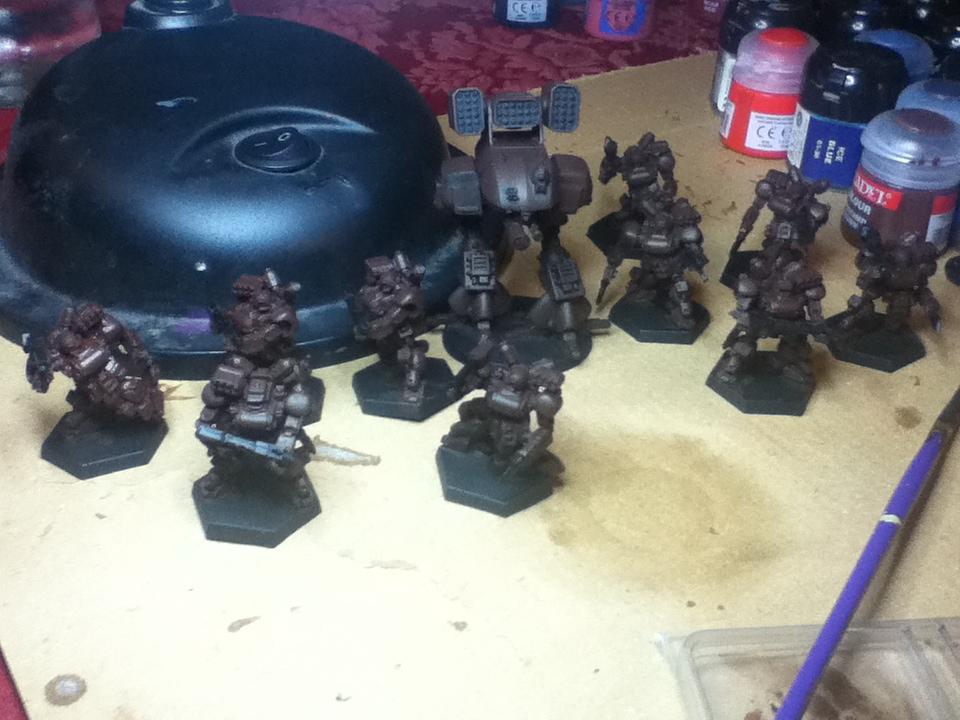 Heavygear, 2 Gearhunter Cadres and Detached Strider
