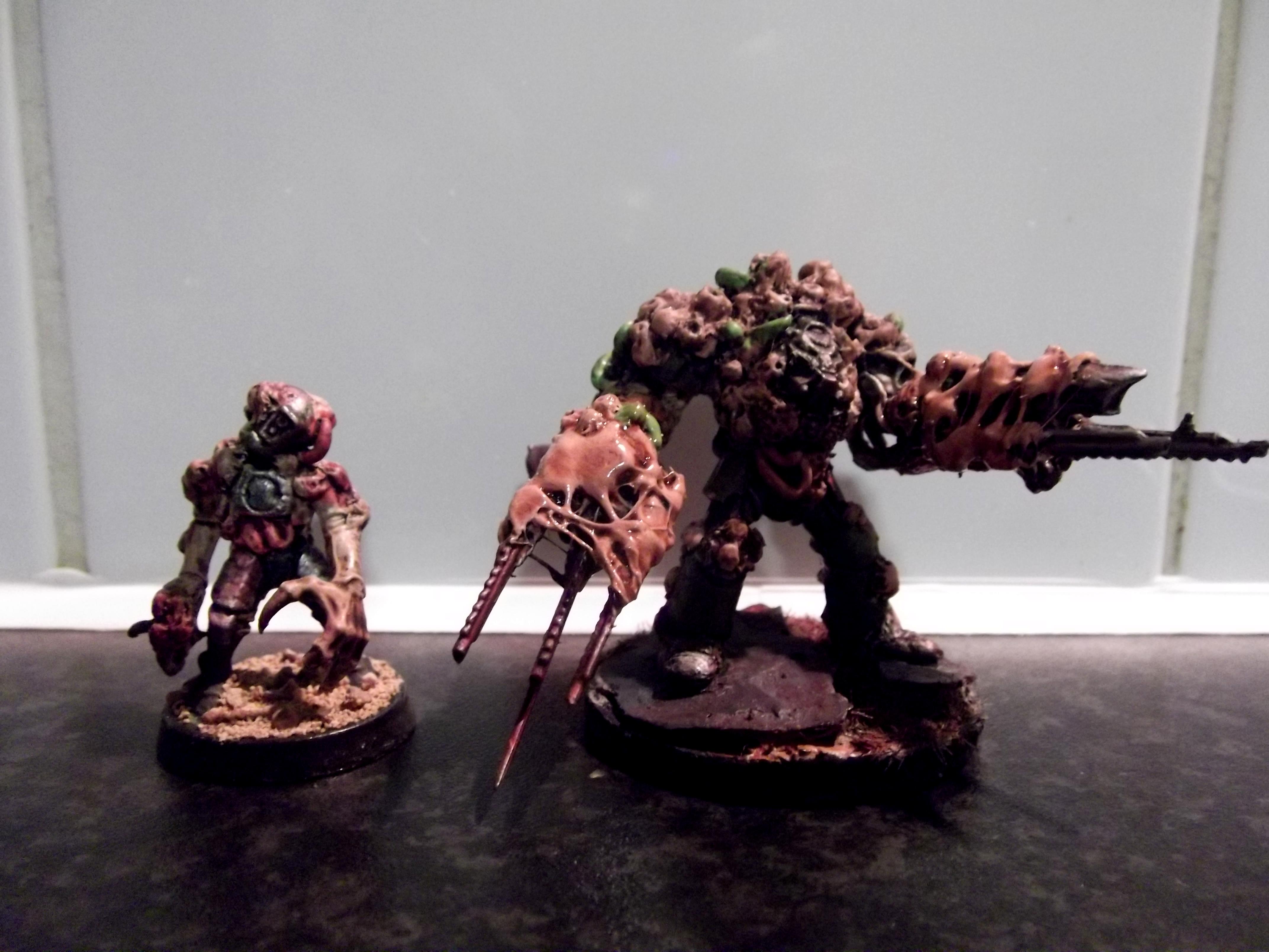 Alien, Chaos. Obliterator, Conversion, Heretic, Sculpting, Zombie