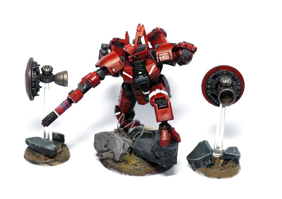 Conversion, Crisis Battlesuit, Tau