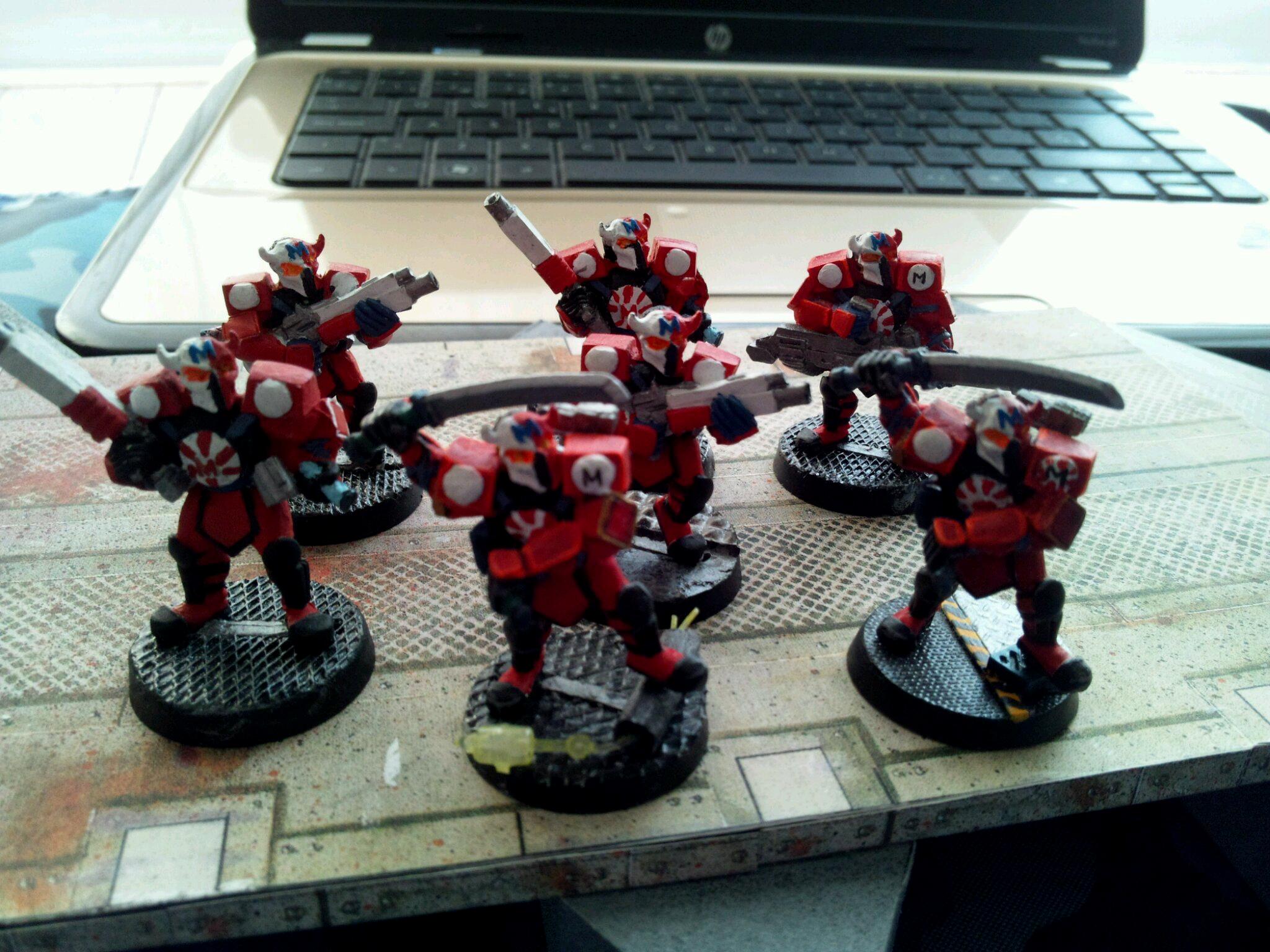 Count As, Crimson Devil, Mishima, Warzone
