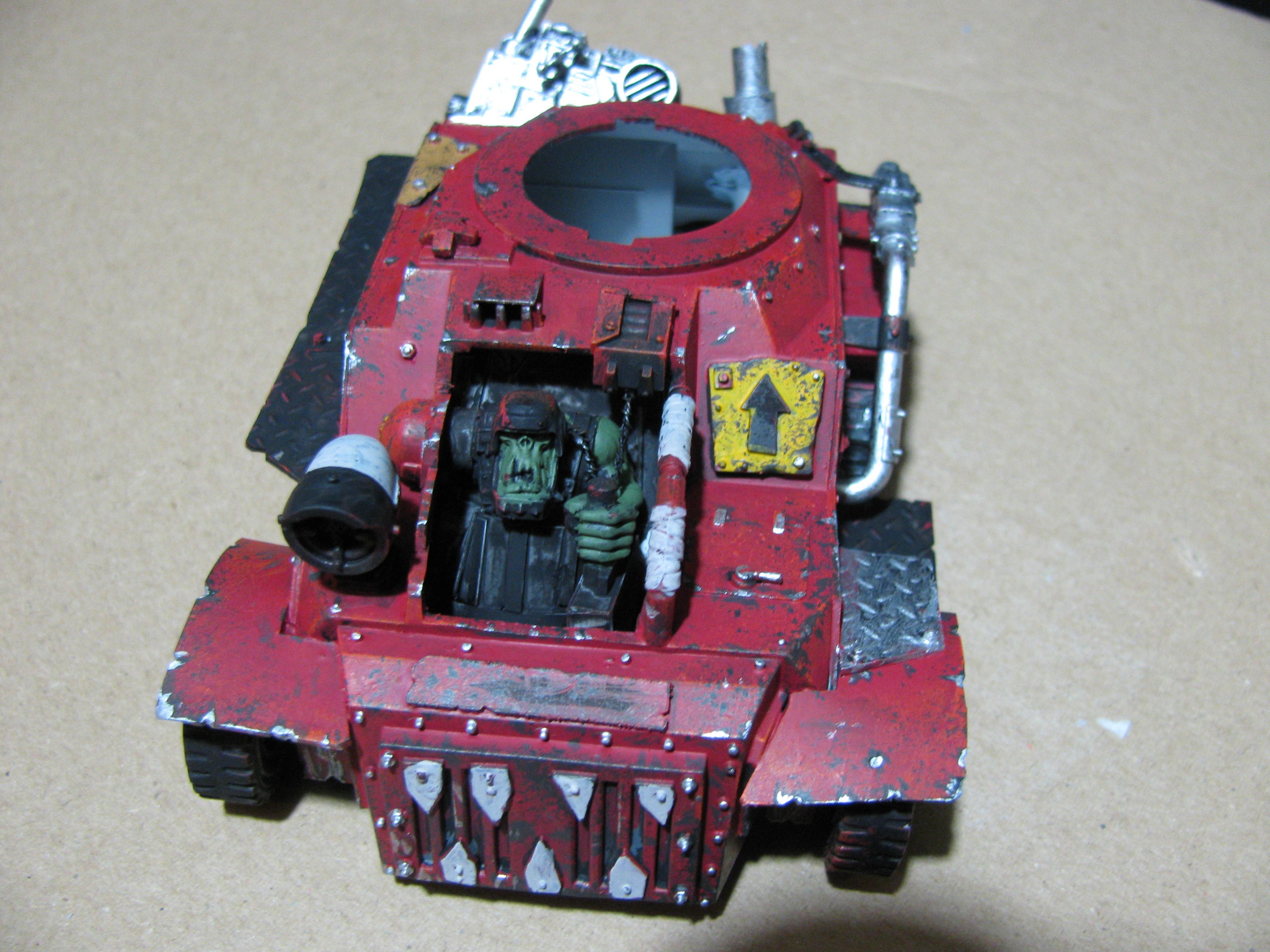 Buggy, Conversion, Cyborks, Half-track, Orks, Warhammer 40,000