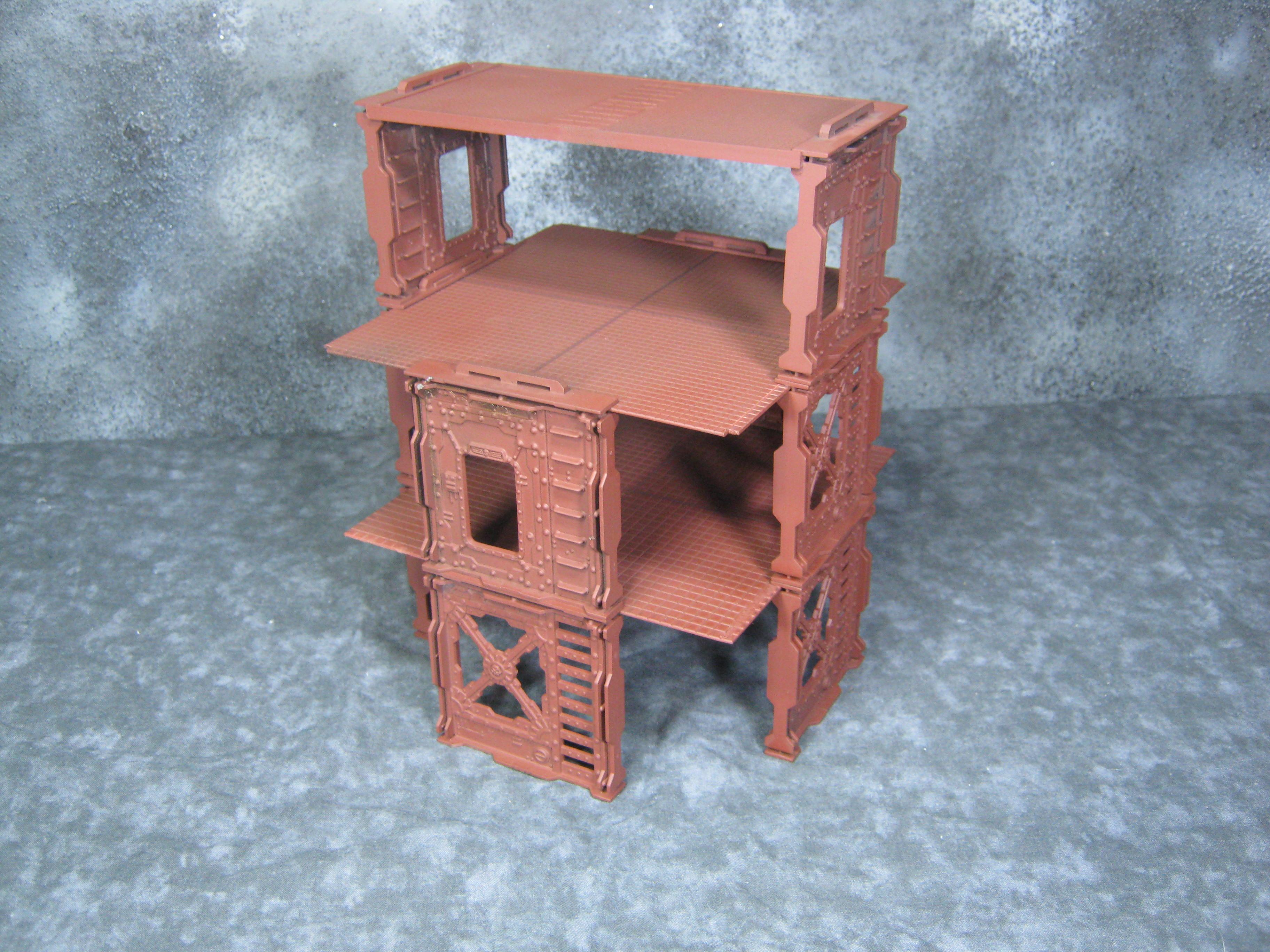 Necromunda, Rust, Scratch Build, Terrain