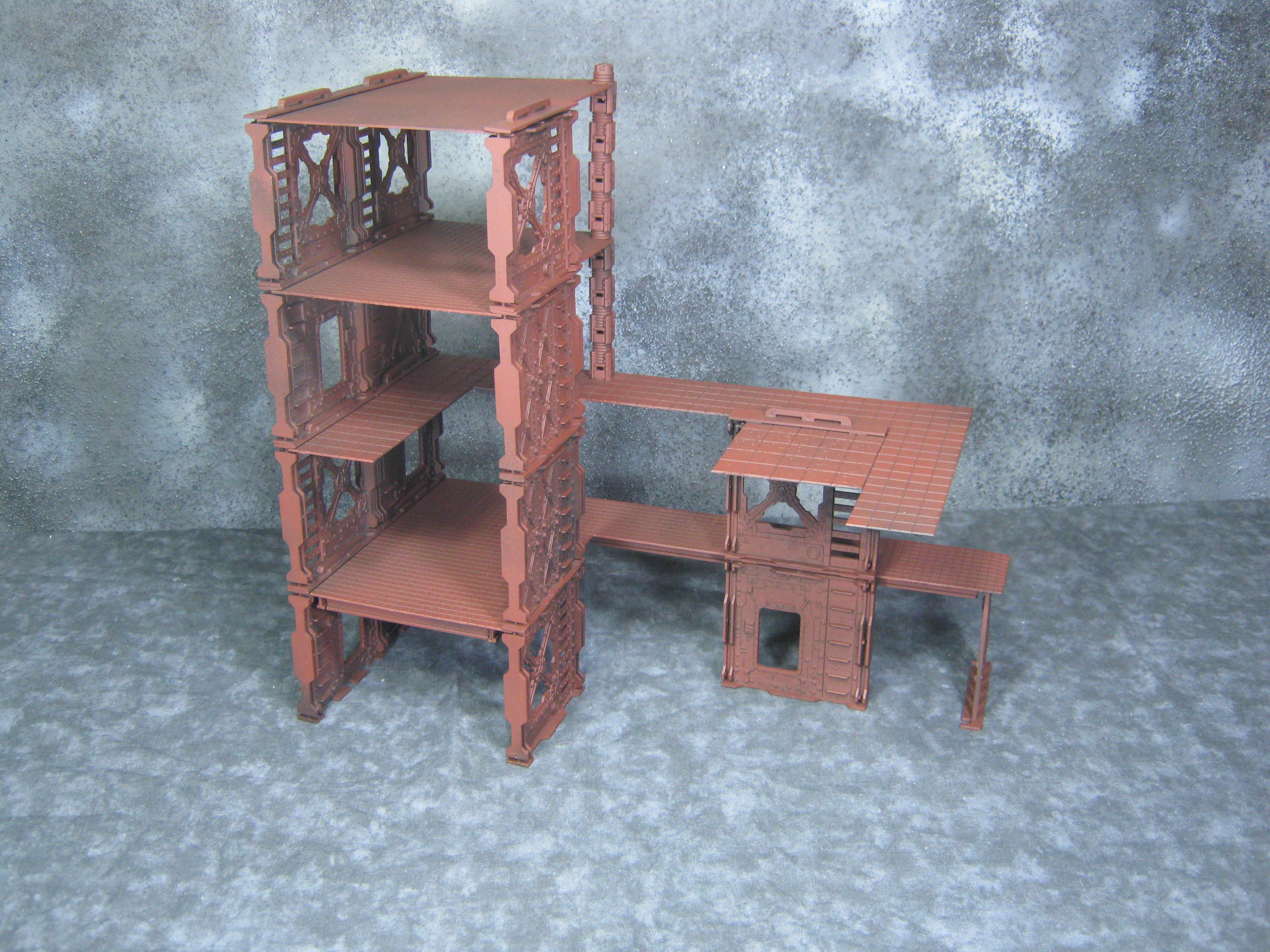 Necromunda, Rust, Scratch Build, Terrain