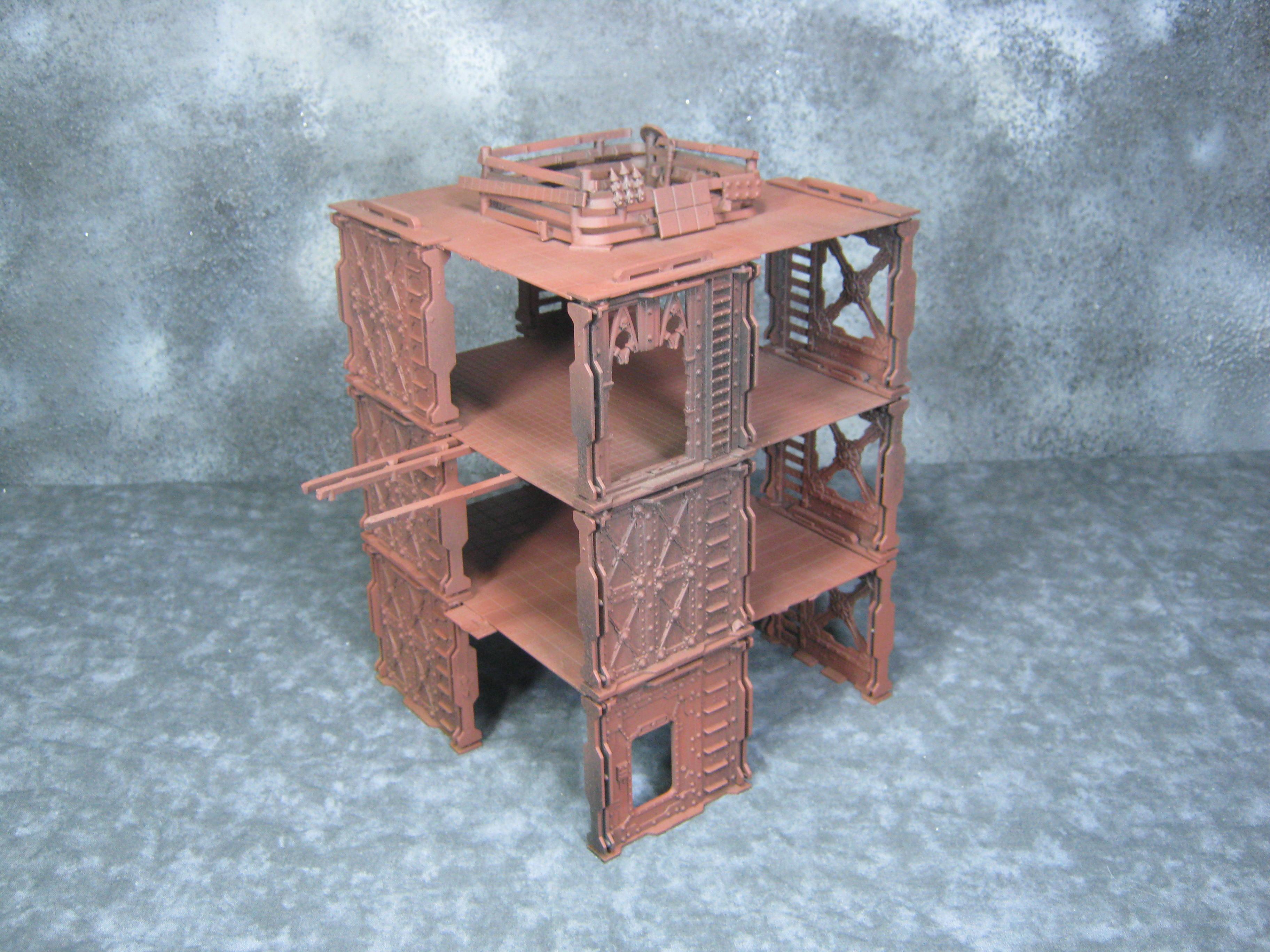 Necromunda, Rust, Scratch Build, Terrain