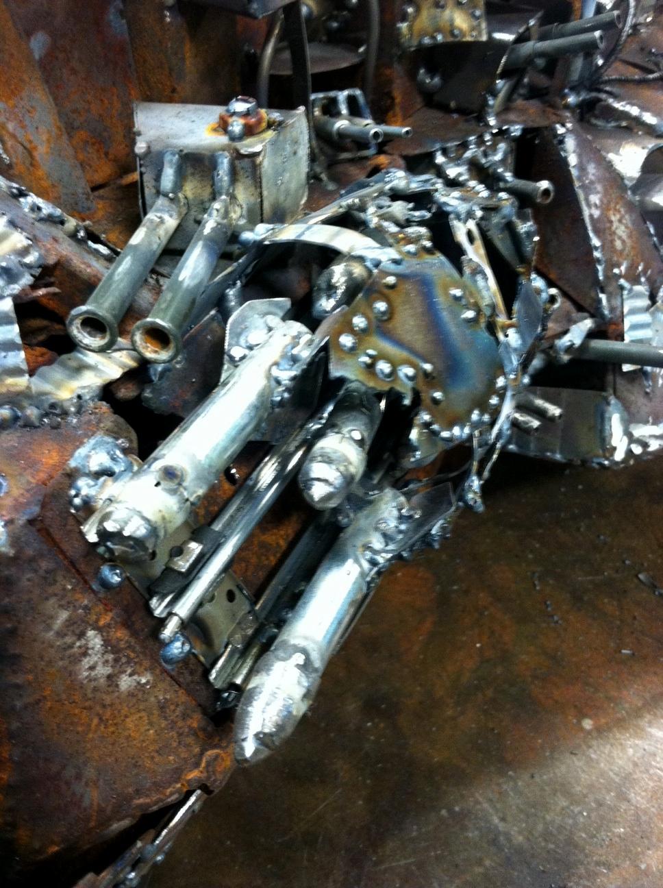 pulled pins