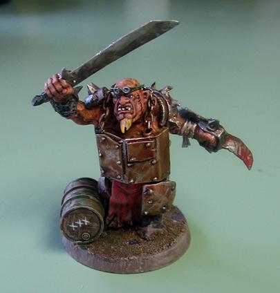 Cyborg, Necromunda, Ogryns, Pit Slave