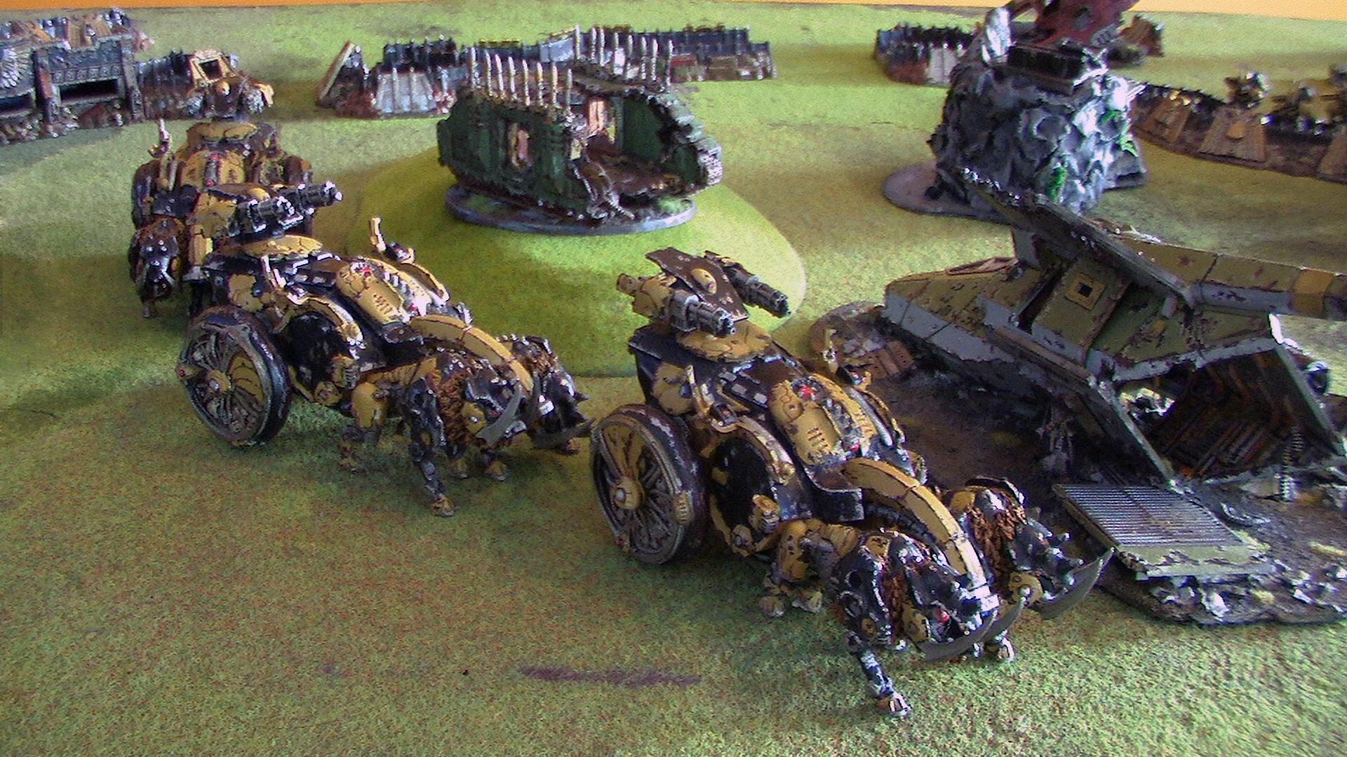 Beastmen, Chariot, Gor, Razor, Razorback, Space, Space Marines, Warhammer 40,000, Warhammer Fantasy, Wolves