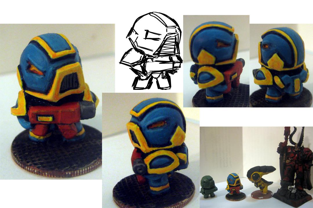 Chibi Space Marine, Chibi Marine mk 3
