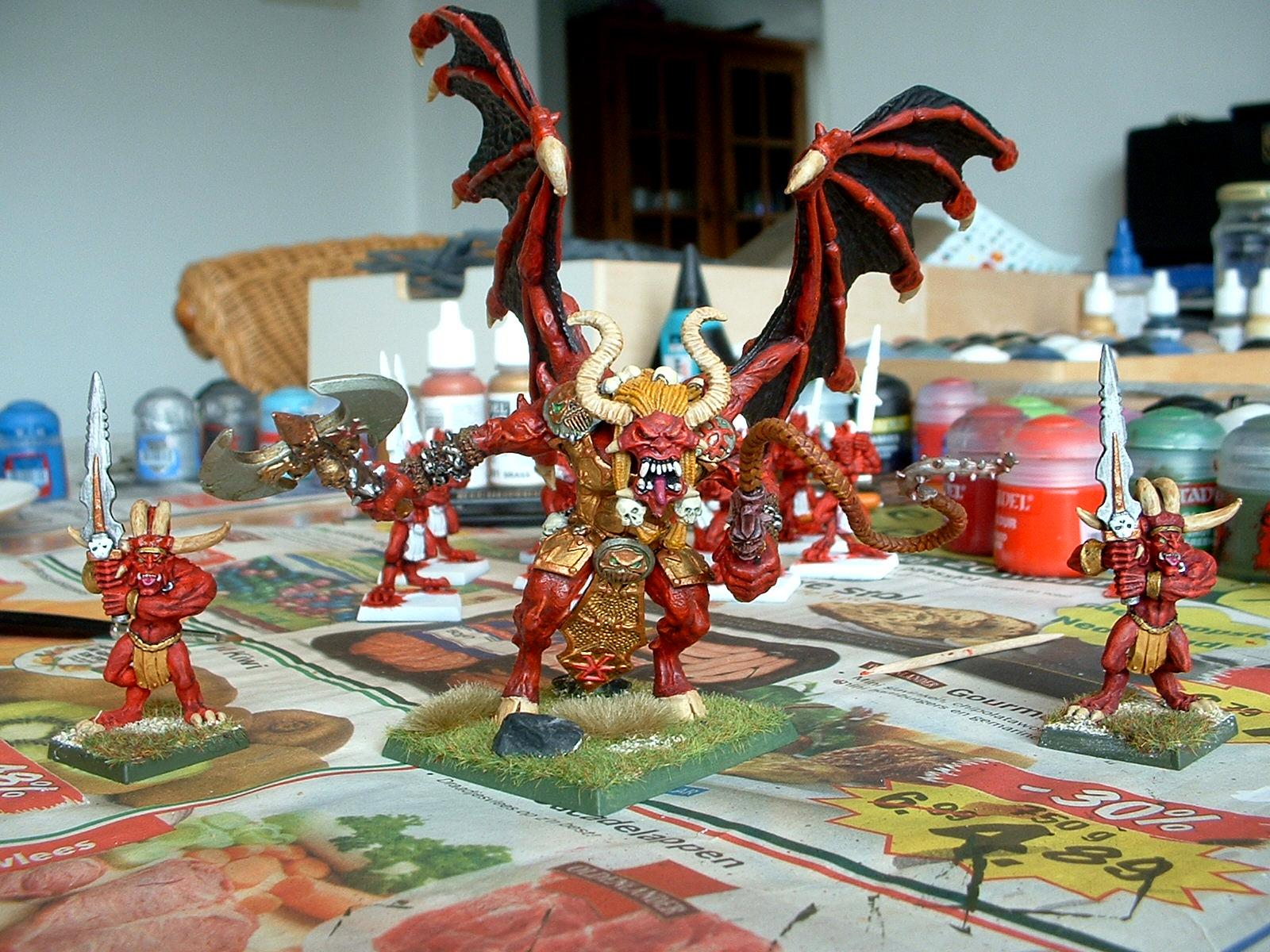 Bloodletters, Bloodthirster, Daemons, Khorne