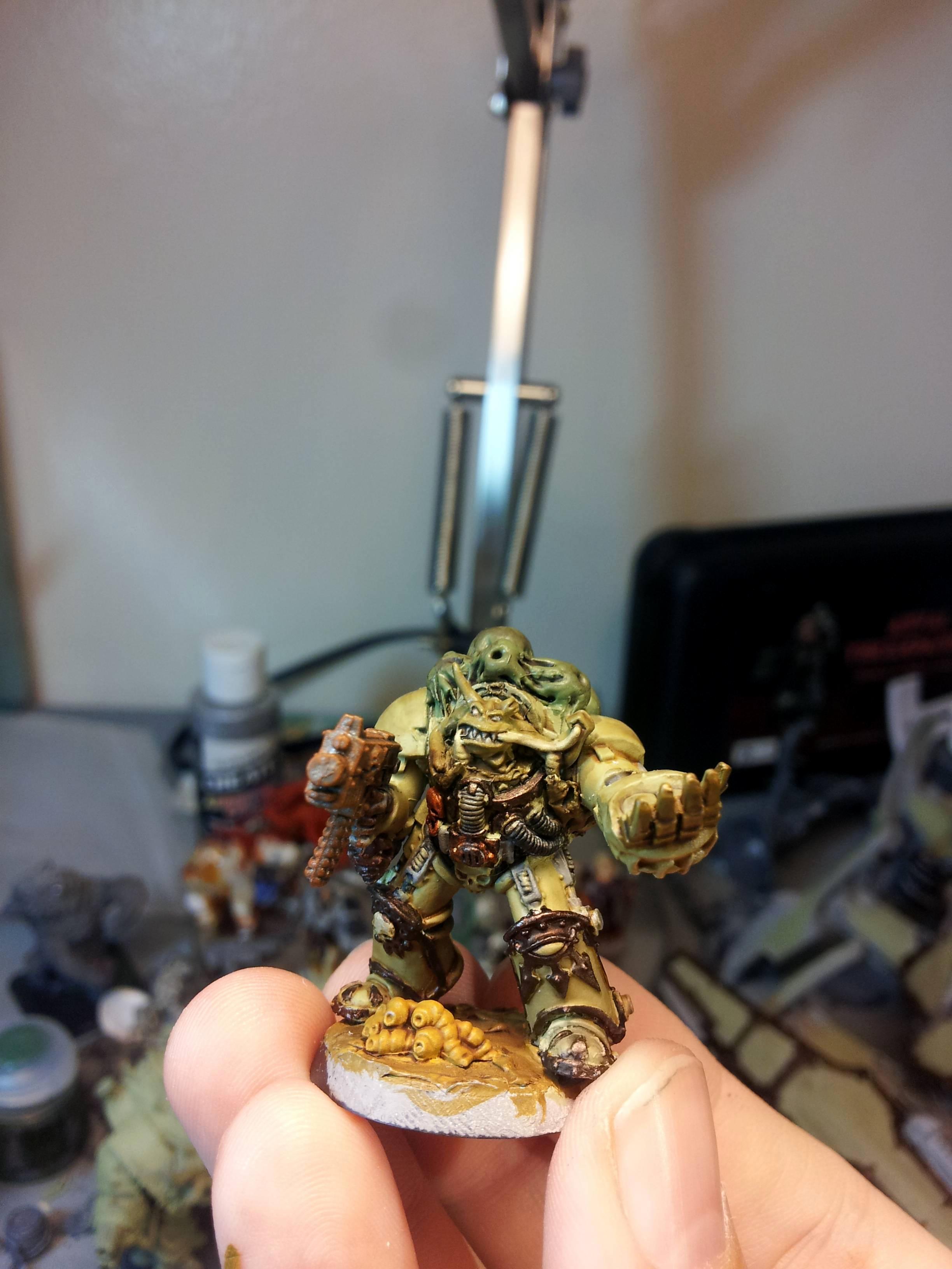 Chaos Space Marines, Daemons, Death Guard, Nurgle