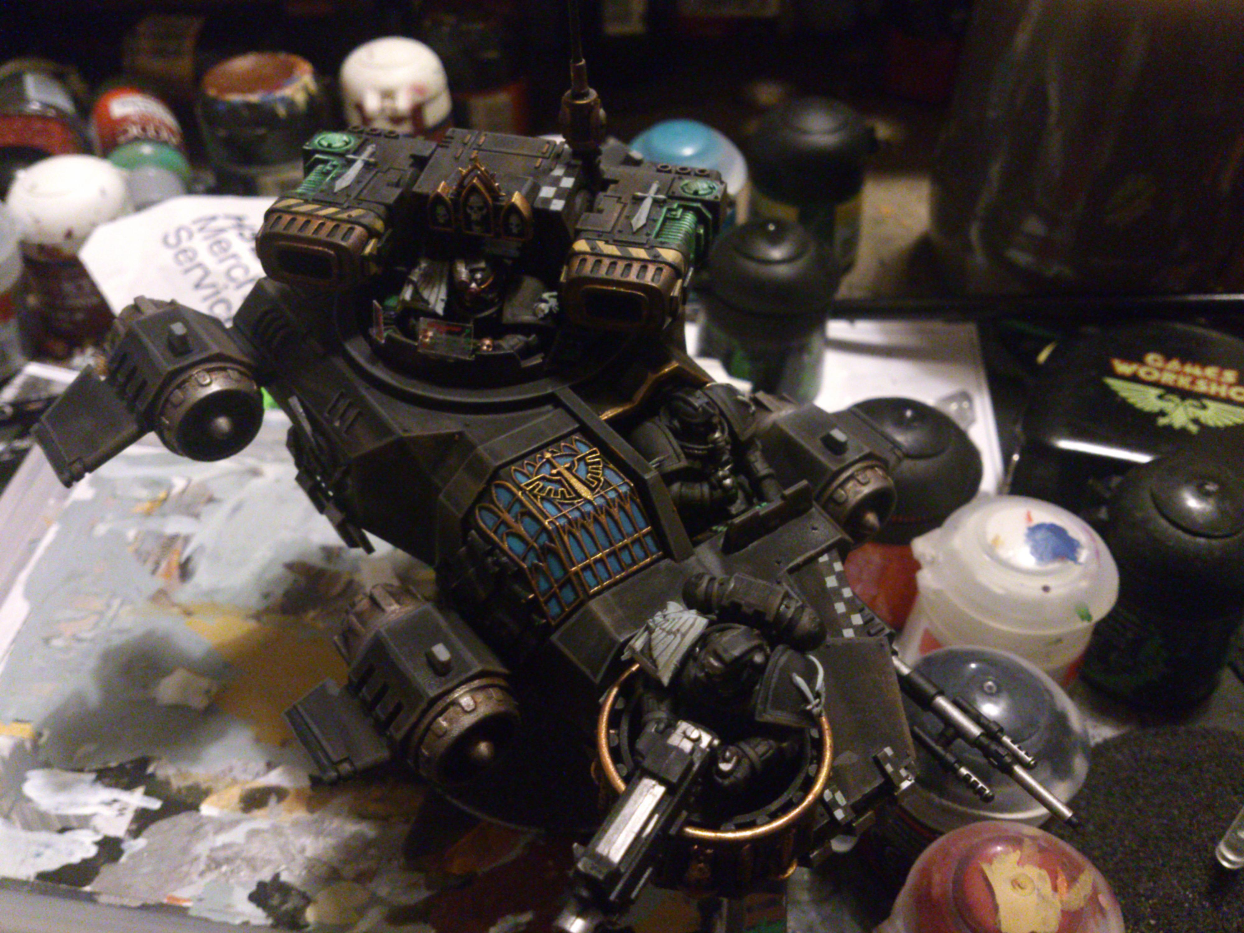 Dark Angels, Deathshroud, Land Speeder, Plasma, Raven Wing