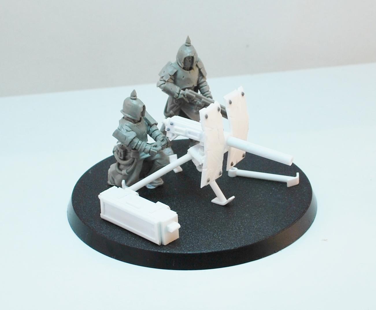 Anvil Industries, Heavy Weapon, Miniatures Of The North, Scratch Build, Tox Troopers