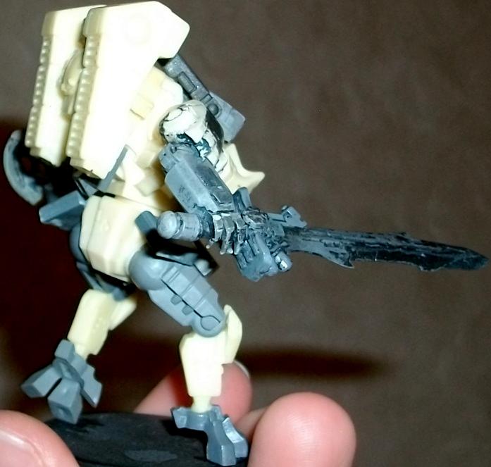 Battlesuit, Conversion, Crisis Battlesuit, Farsight, Flamer, Hazard, Missile Pod, Shas'el Xv9, Shas'o, Shas'vre, Tau, Tau Empire, Twin-linked, Work In Progress, XV8
