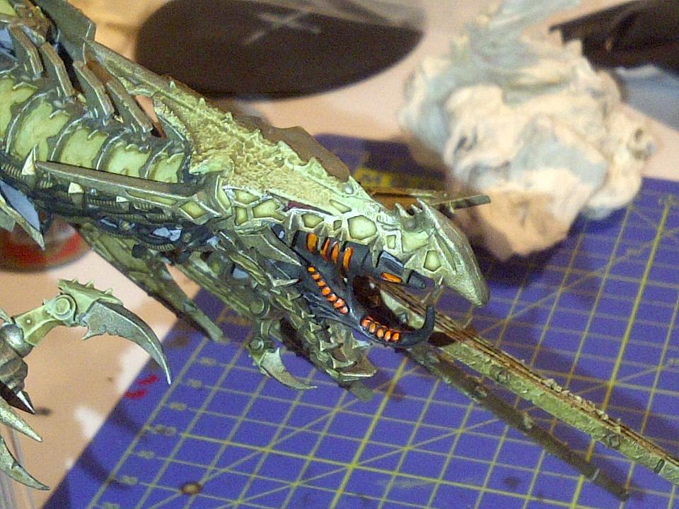 Chaos, Chaos Space Marines, Green, Heldrake, Warhammer 40,000