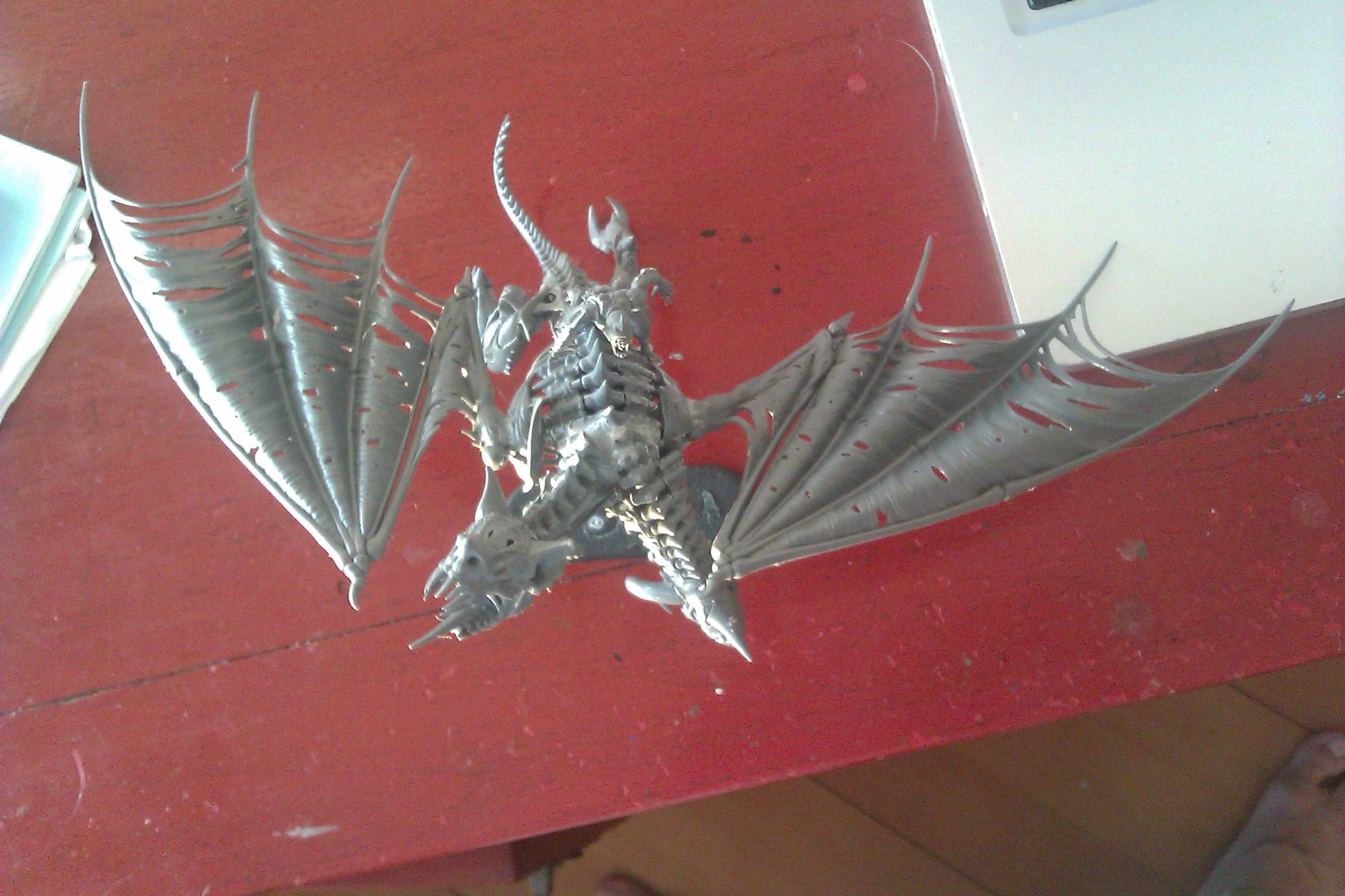 Chaos Space Marines, Heldrake, Nurgle, Work In Progress