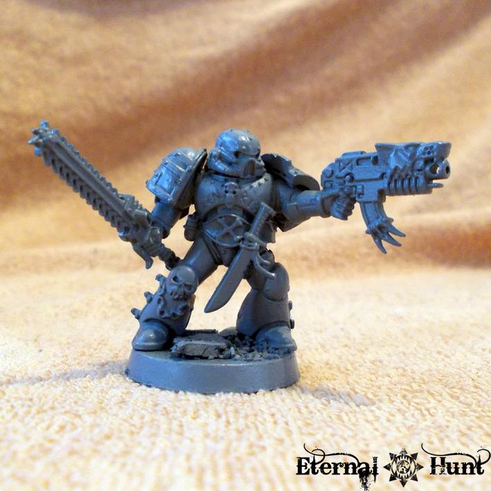 Chaos, Conversion, Khorne, Khorne Wolves, Paintjob, Renegade, Space Wolves, Traitor Wolves, Warhammer 40,000, Work In Progress