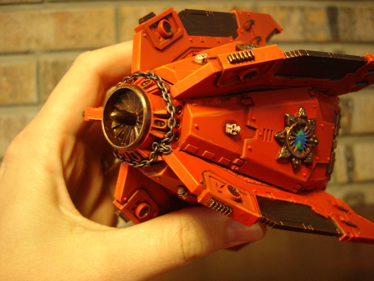 Chaos, Drop Pod, Khorne, Space Marines, Warhammer 40,000, World Eaters