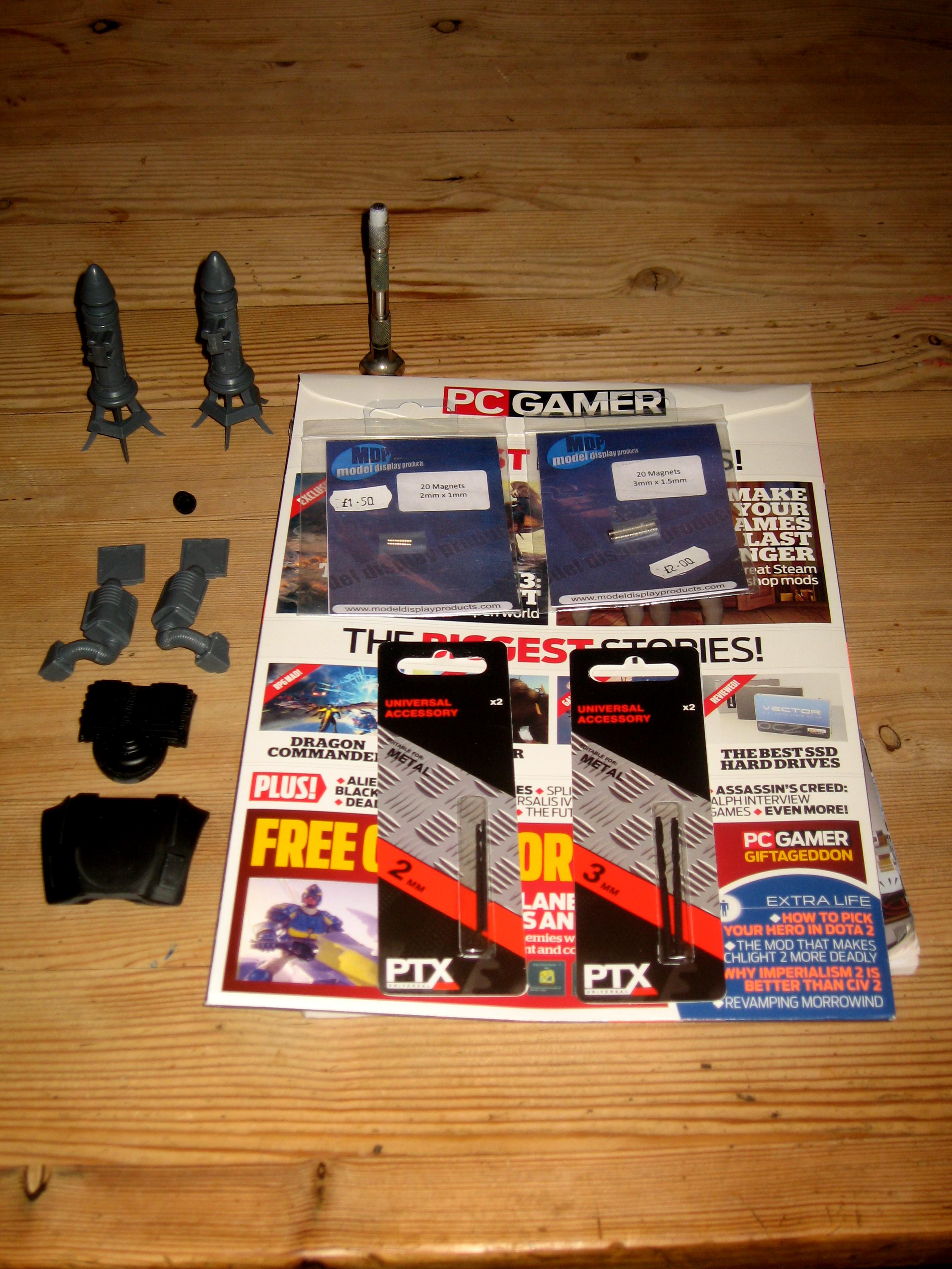 Capacitor Coolers, Crusader, Dfg, Dreamforge Games, Leviathan, Magnet