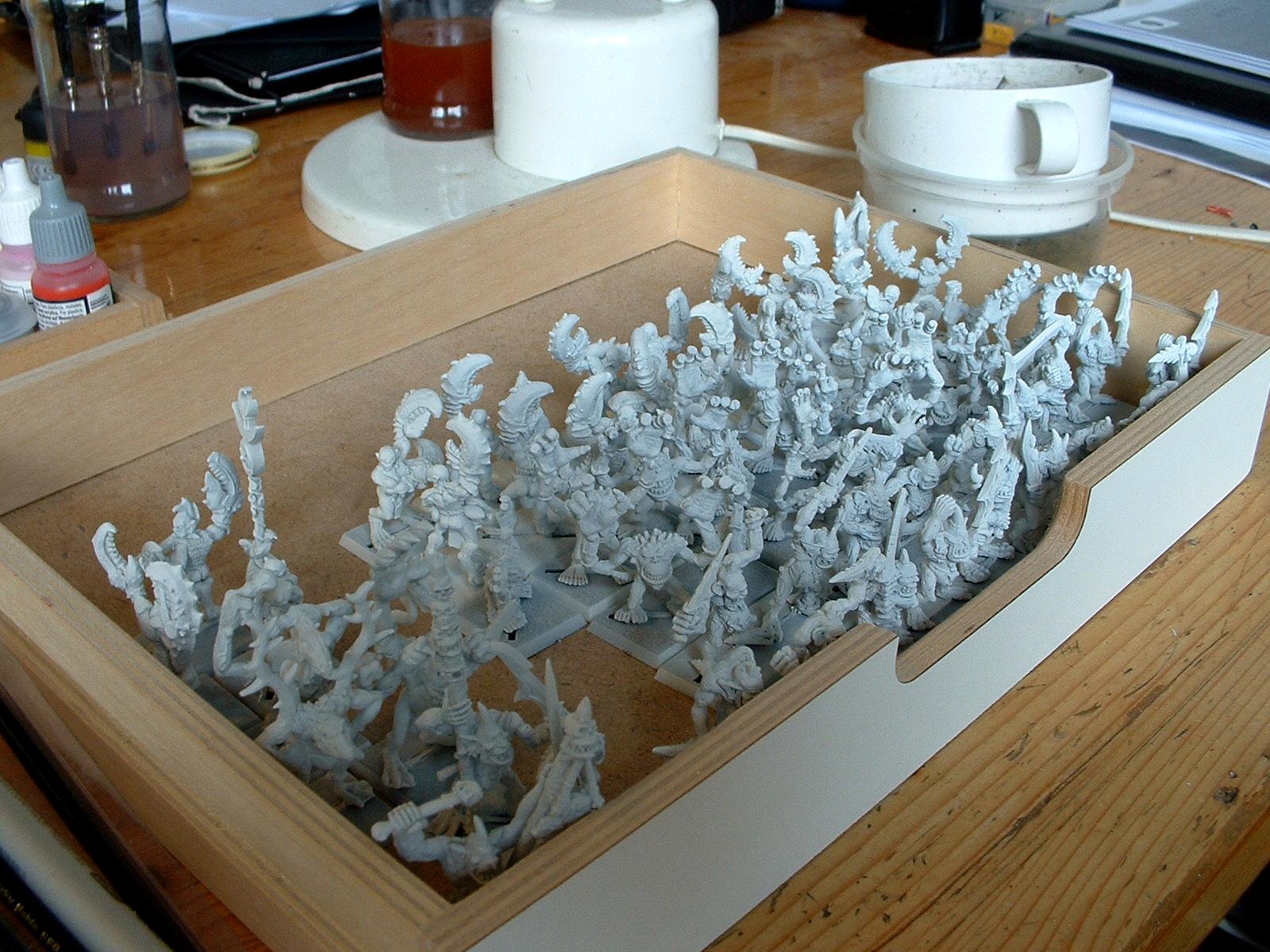 Daemonettes, Daemons, Horrors, Khorne, Nurgle, Plaguebearers, Tzeentch