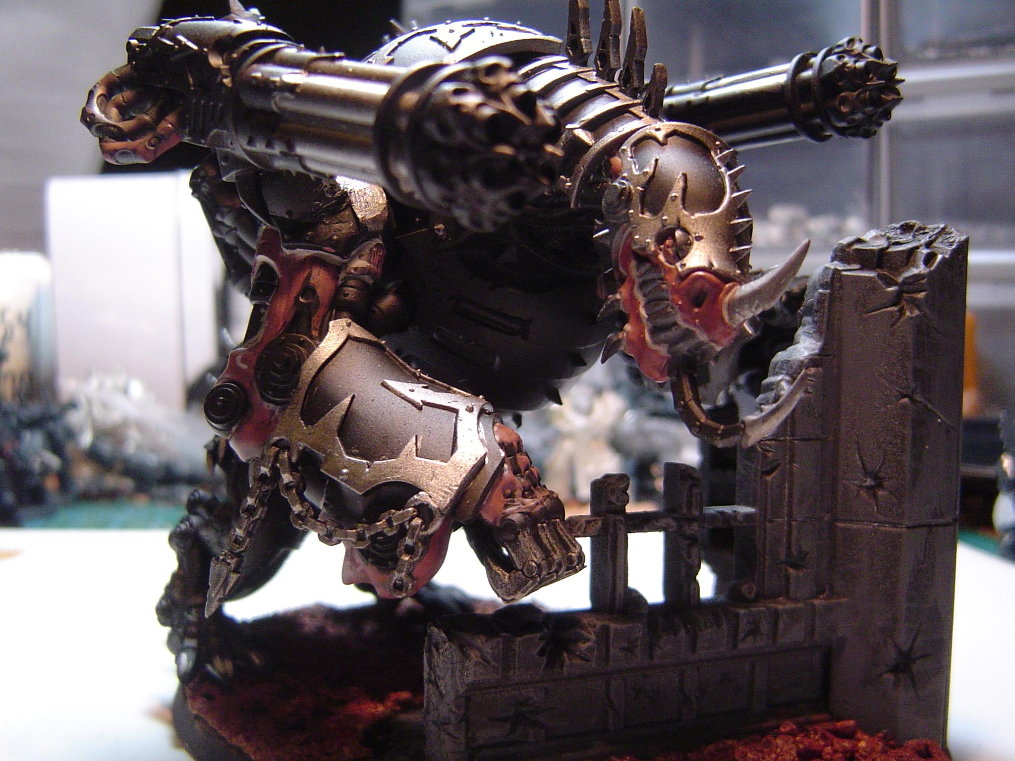 Im rather fond of this model. Placing the guns on this model took alot of time to decide, i am finally happy with the placement, may have to add some futher greenstuff conversions