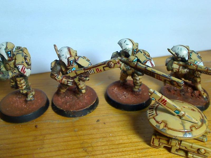 Battleworn, Damage, Damaged, Fire Warriors, Tau