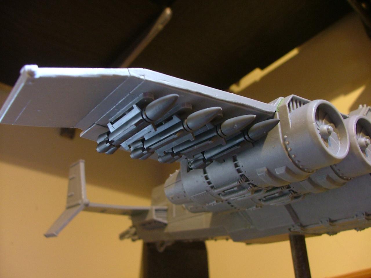 Destroyer missile racks