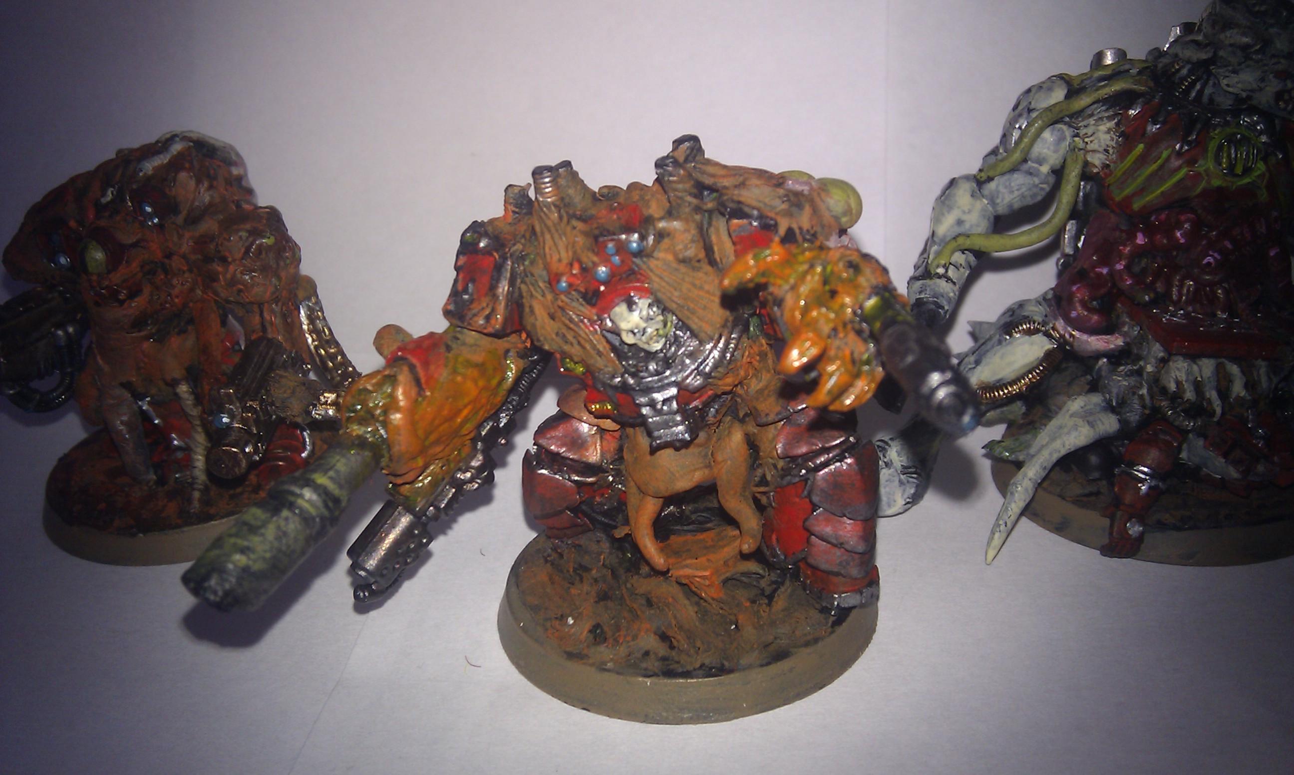 Chaos, Chaos Space Marines, Gun, Nurgle, Obliterators