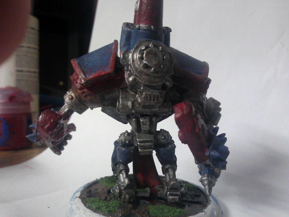 Protectorate of Menoth heavy warjack Crusader complete. 4/4