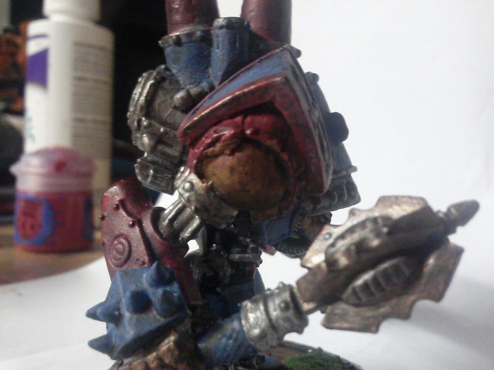 Protectorate of Menoth heavy warjack Crusader complete. 2/4