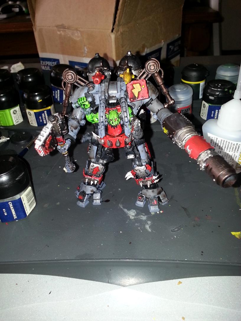 Deff Dread, Looted, Looted Deffdread, Looted Dreadknight, Megadread, Ork Dreadknight, Orks