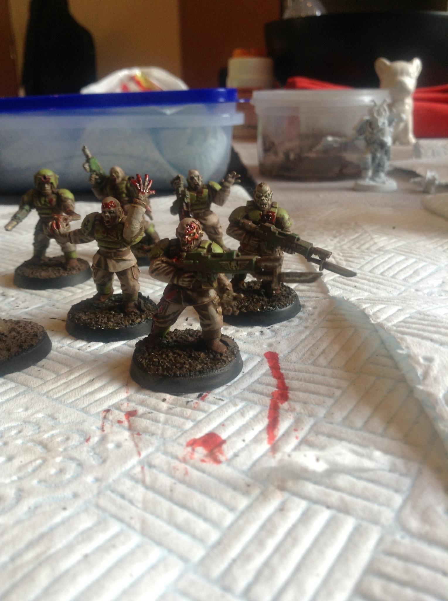 Imperial Guard, Nurgle, Plague, Zombie
