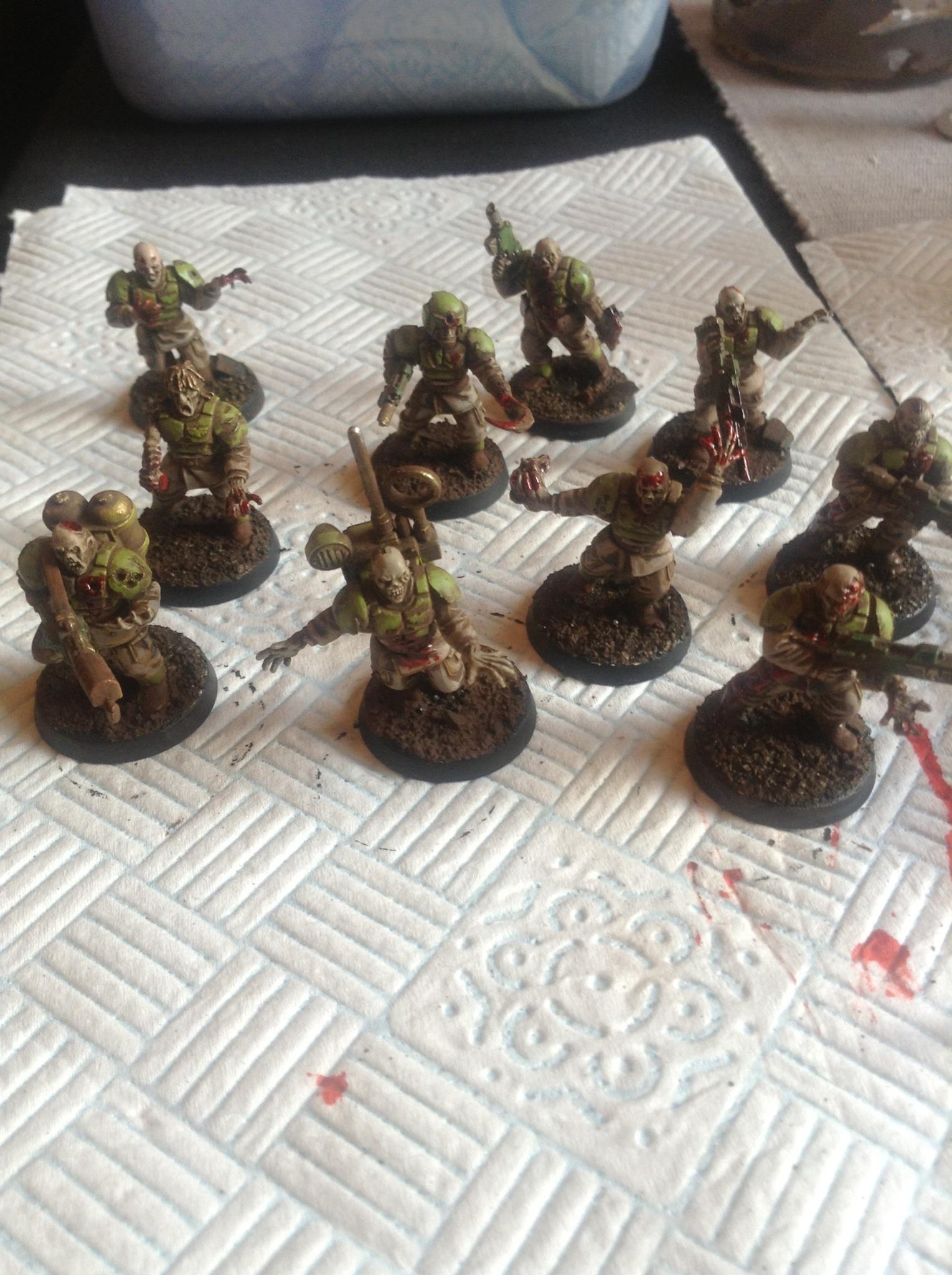 Imperial Guard, Nurgle, Plague, Zombie