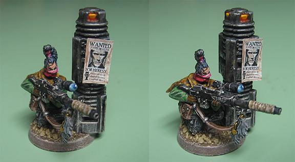 Necromunda, Snipers, Hive Scum Sharpshooter