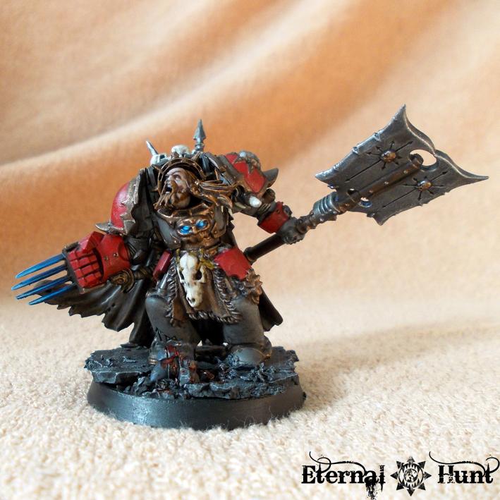Blood Wolves, Chaos, Chaos Lord, Chaos Space Marines, Conversion, Joras Turnpelt, Khornate Wolves, Khorne, Renegade, Space Wolves, Terminator Armor, Terminator Lord, Traitor, Warhammer 40,000