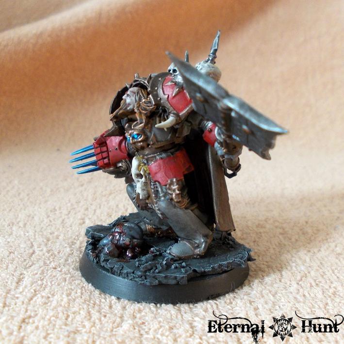 Blood Wolves, Chaos, Chaos Lord, Chaos Space Marines, Conversion, Joras Turnpelt, Khornate Wolves, Khorne, Renegade, Space Wolves, Terminator Armor, Terminator Lord, Traitor, Warhammer 40,000