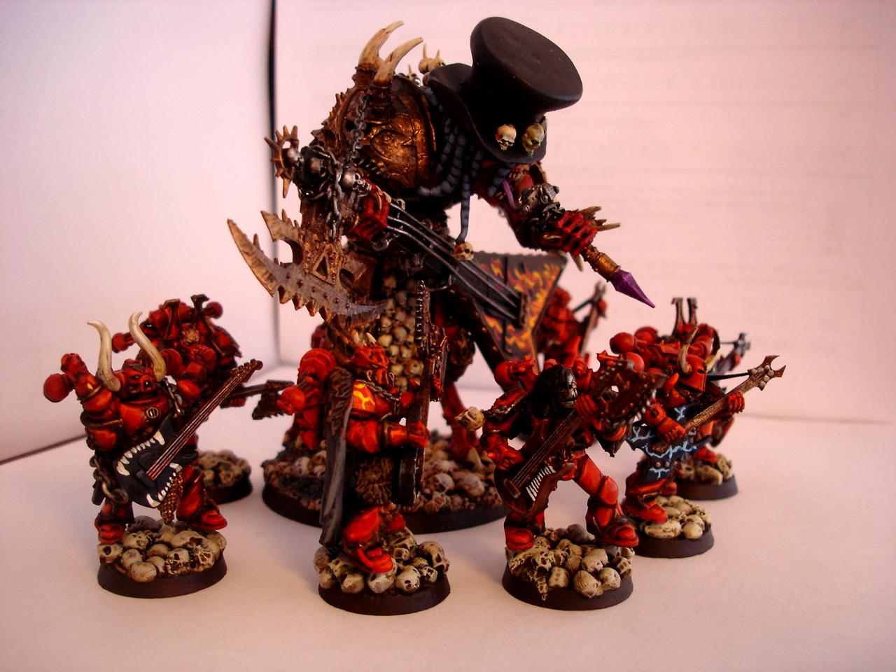 Chaos, Khorne, Noise Marines, Space Marines, Warhammer 40,000, World Eaters