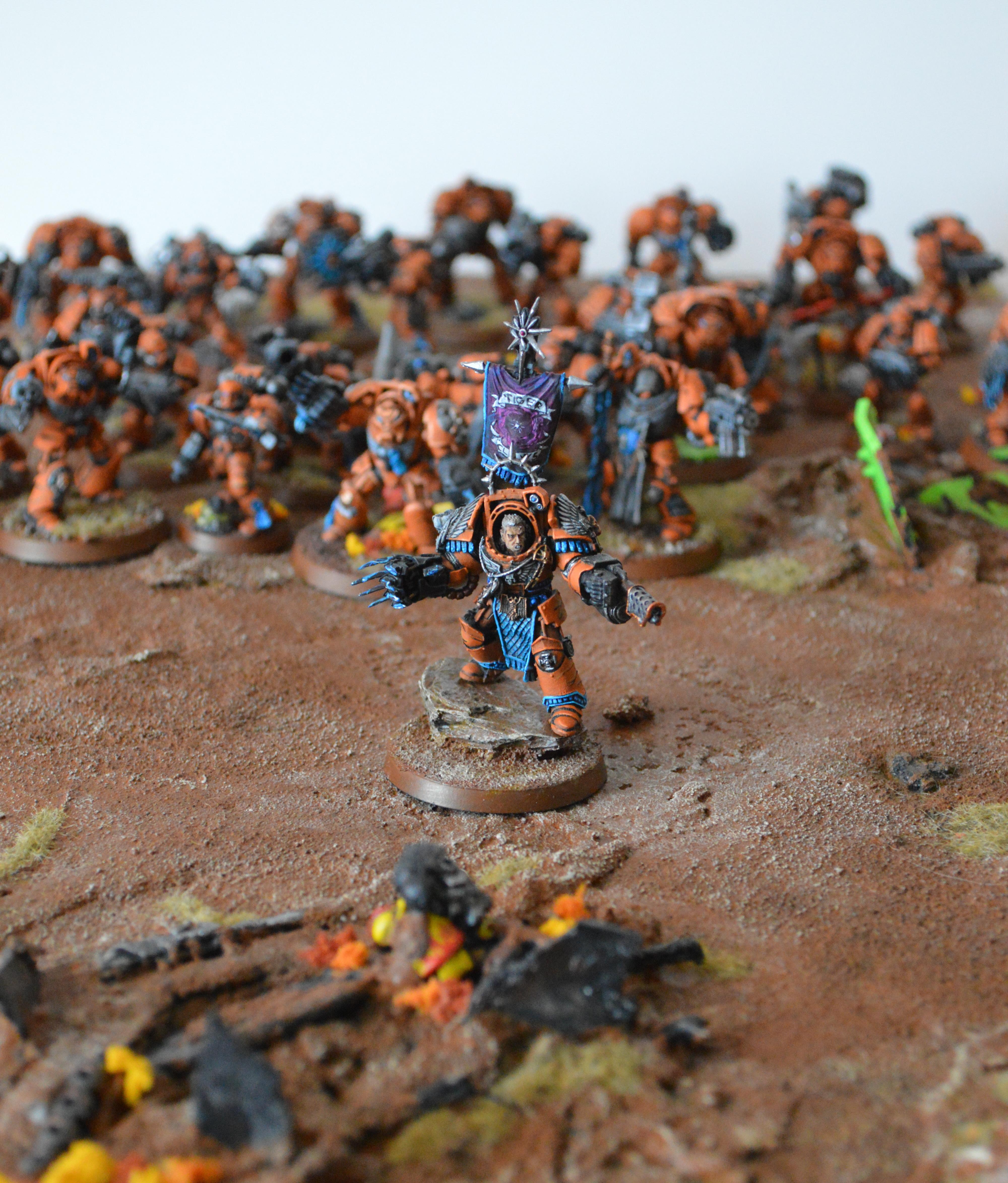 Badab War, Display, Huron, Space Marines, Terminator Armor, Tiger Claws 2013, Warhammer 40,000