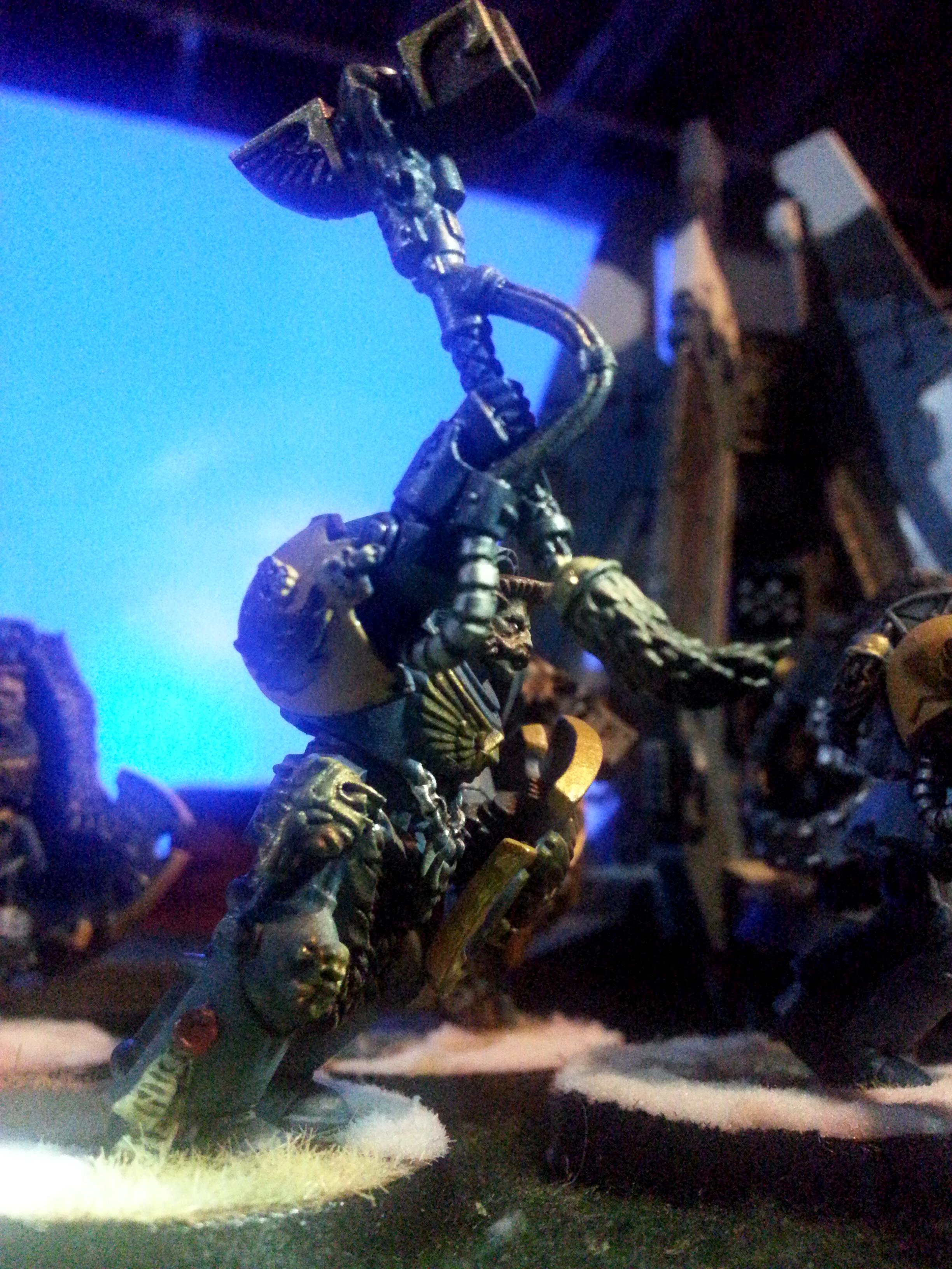 Drop Pod, Game, Magnet, Report, Snow, Space Wolves, Storm Shield, Thunder Hammer, Wolf Guard