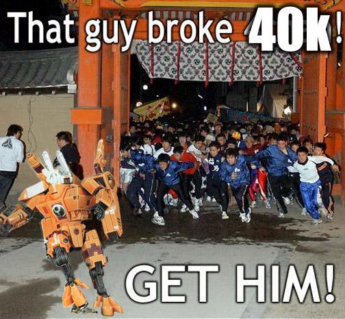 Commander, Crisis Battlesuit, Humor, Jetpack, Lol, Photoshop, Run, Tau