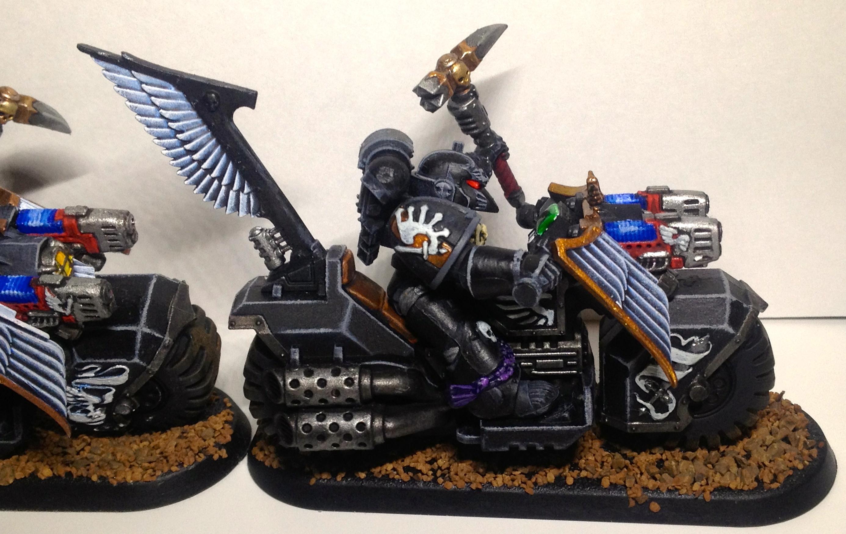 Black Knights, Dark Angels, Dark Vengeance, Ravenwing, Space Marines