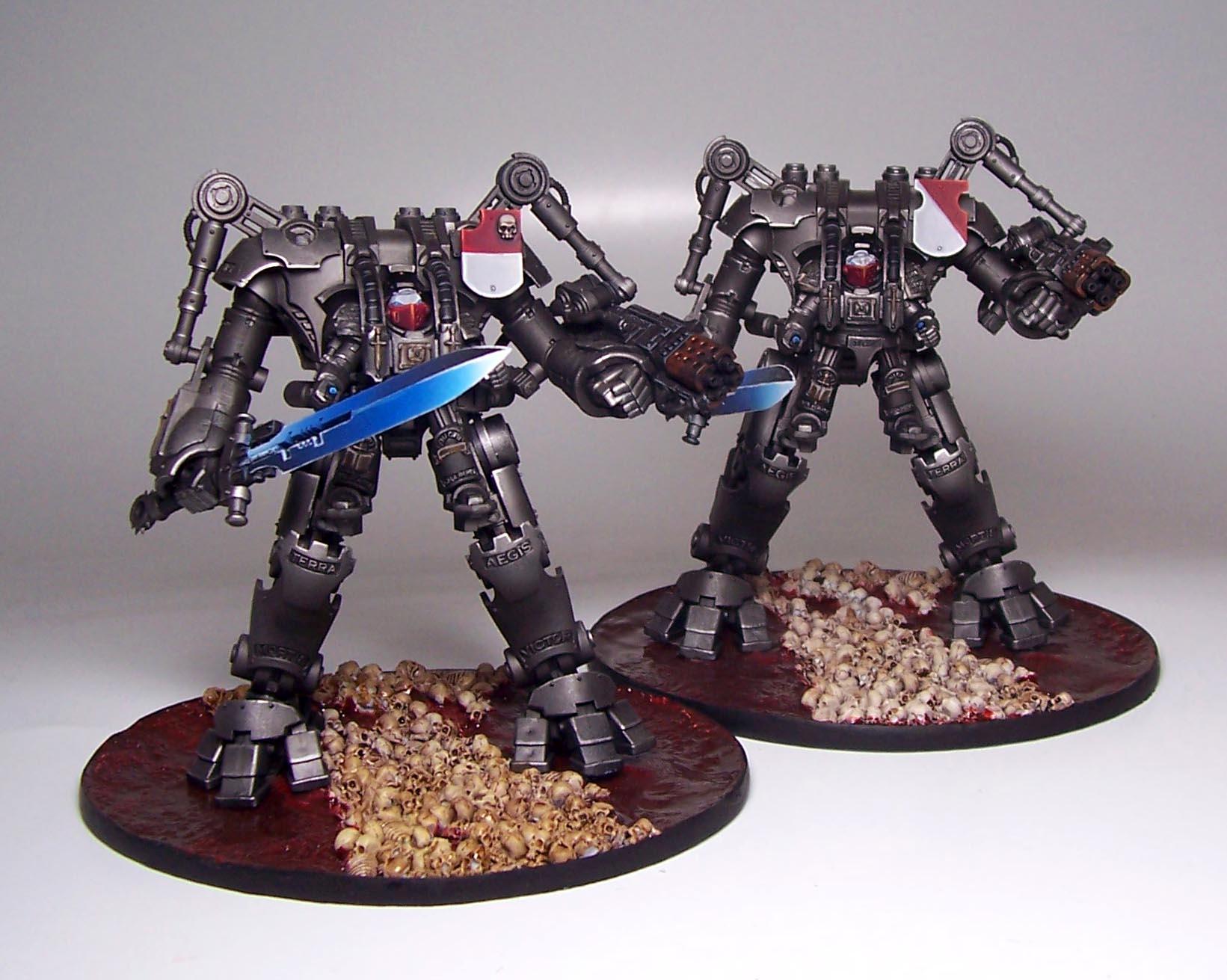 Dreadknight, Grey Knights, Skull