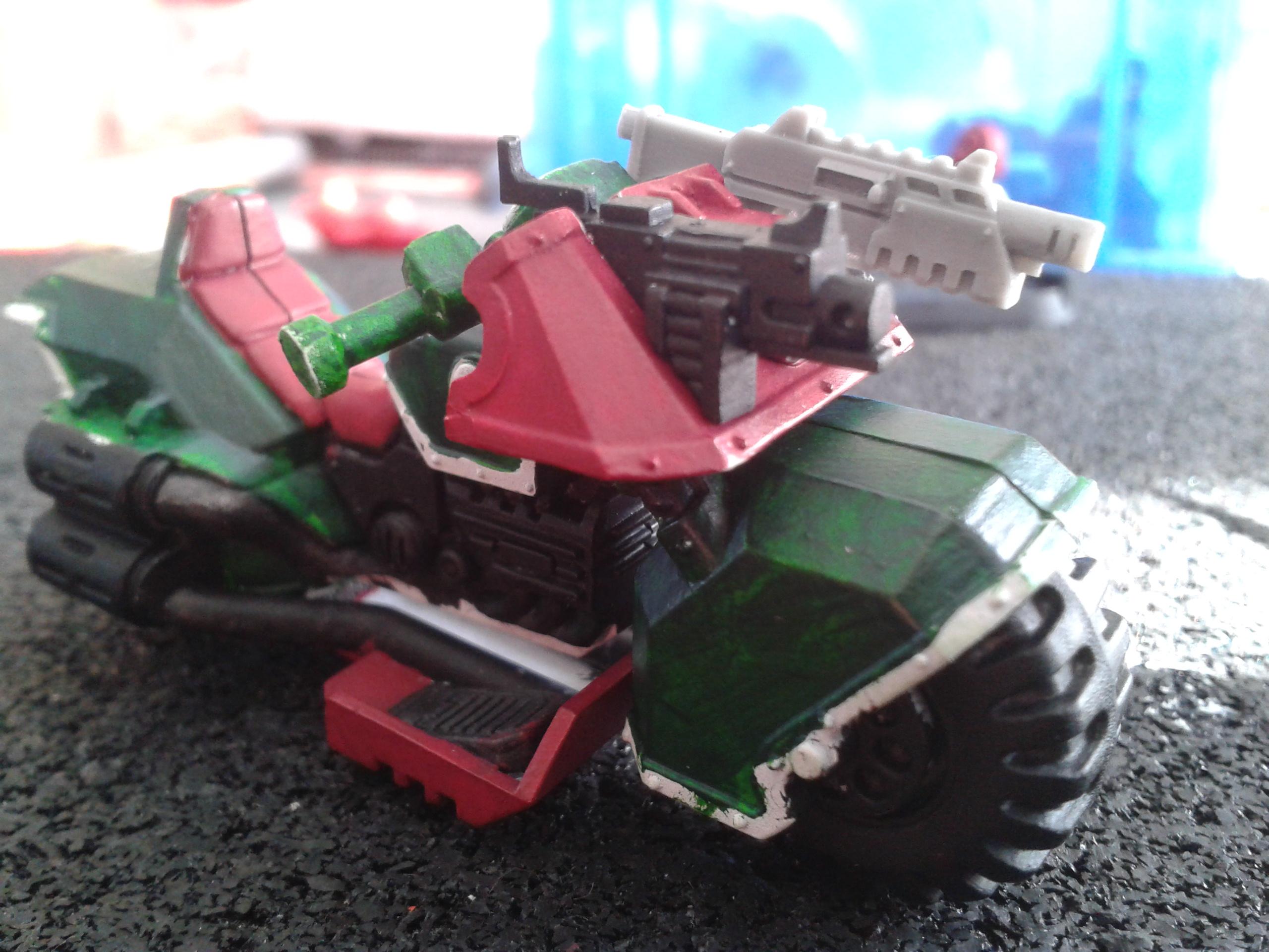 Anvil Industry, Attack Bike, Bike, Space Marines, Warhammer 40,000