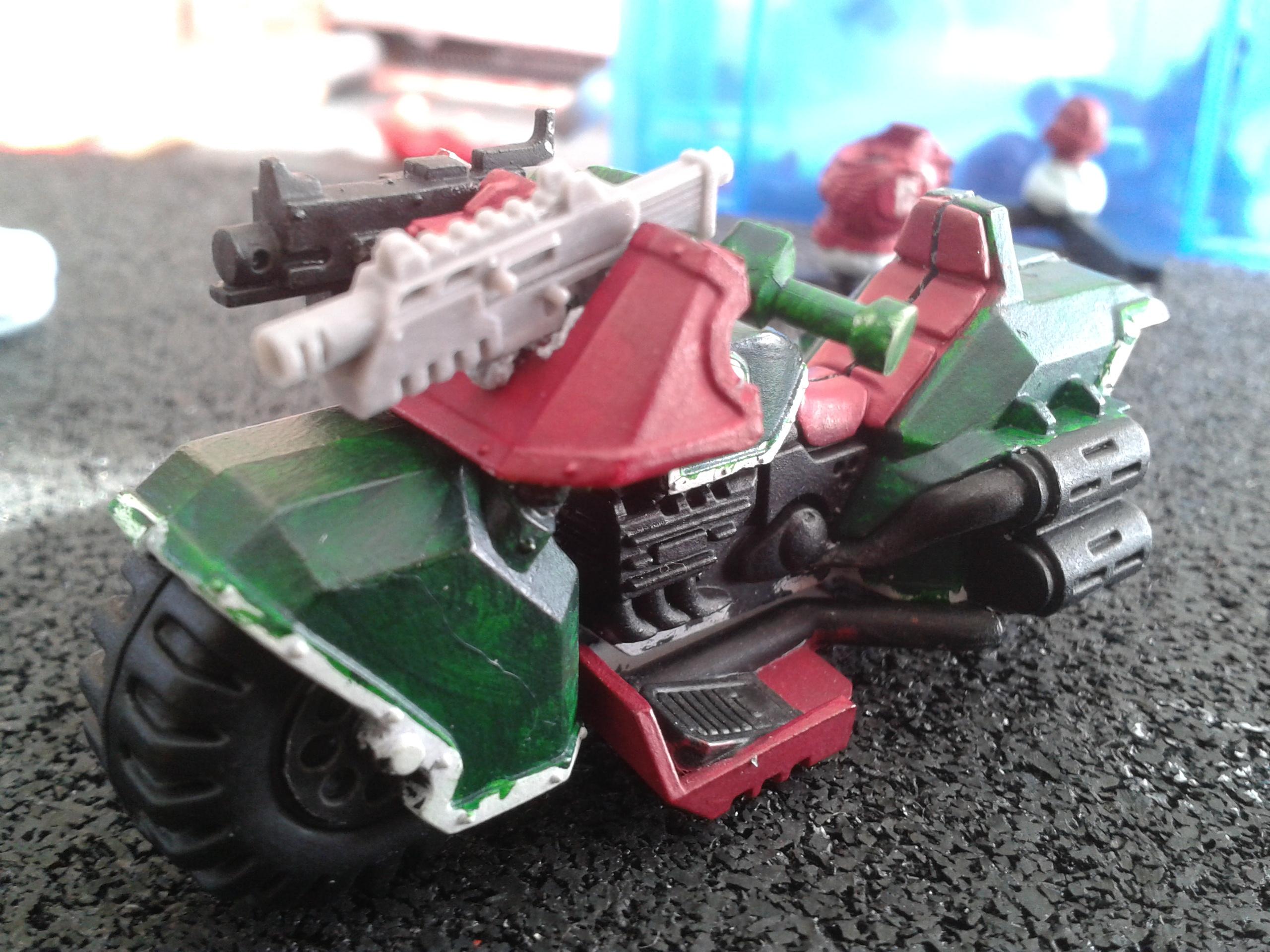 Anvil Industry, Attack Bike, Bike, Space Marines, Warhammer 40,000