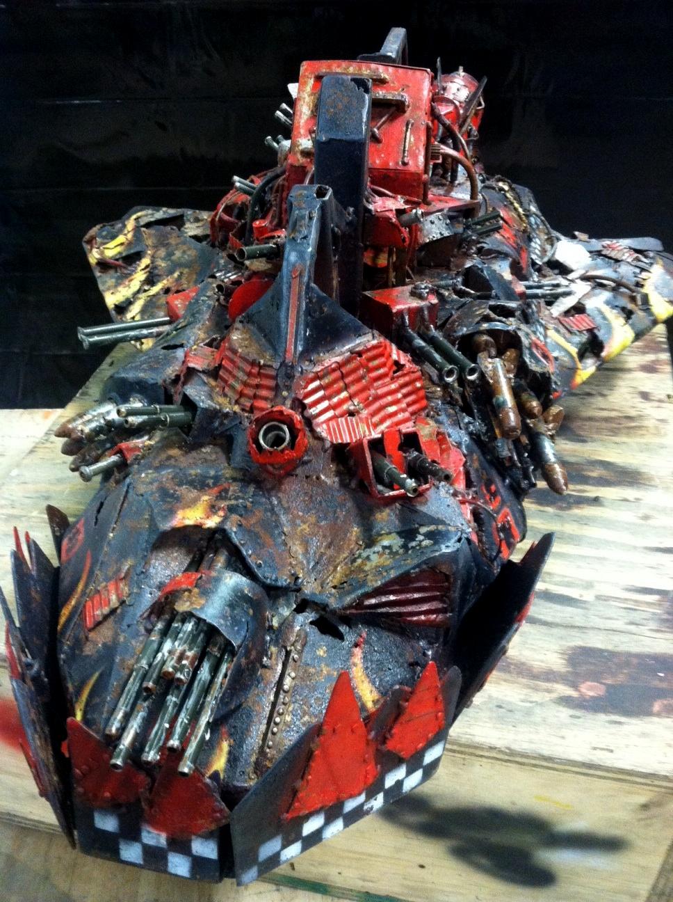Flyer, Landa, Orks, Scratch Build, Vehicle, Warhammer 40,000