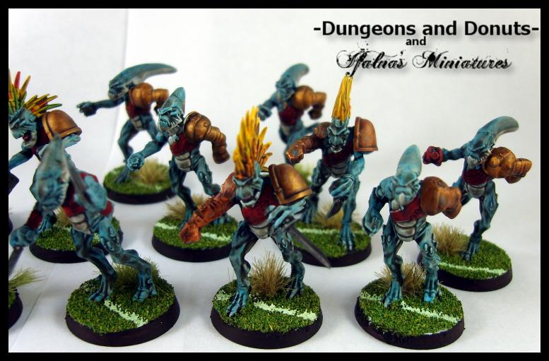 Blitzer, Blood Bowl, Ifalna, Kroot, Shade Dip, Slaan, Striker, Team