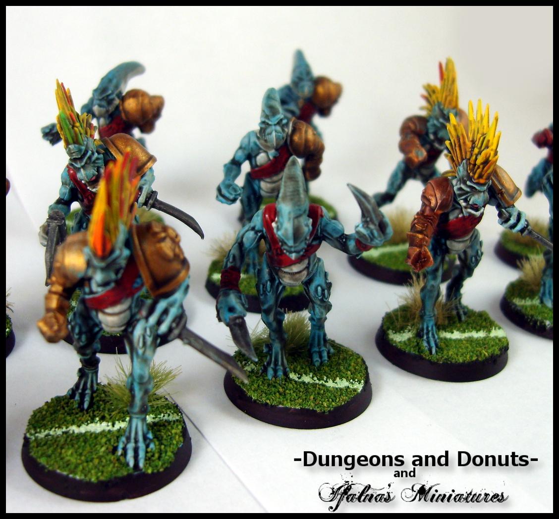 Blitzer, Blood Bowl, Ifalna, Kroot, Shade Dip, Slaan, Striker, Team
