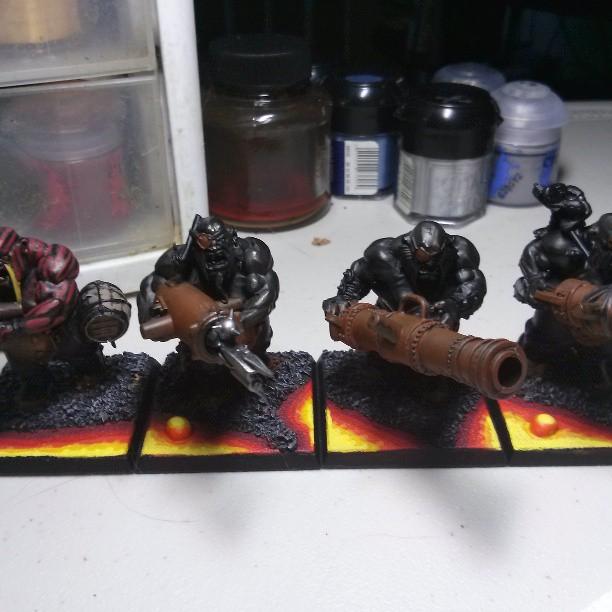 Finished Lava Bases