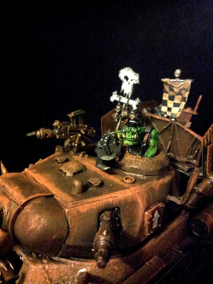 Battlewagon, Looted, Orks, Tank, Waaagh, Waagh